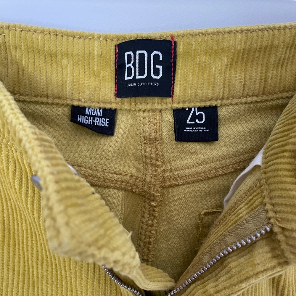 Green corduroy high waisted pants, BDG by Urban Outfitters